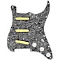 920d Custom Gold Foil Loaded Pickguard For Strat With White Pickups and Knobs and S7W-MT Wiring Harness Black Pearl thumbnail
