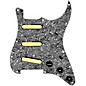 920d Custom Gold Foil Loaded Pickguard For Strat With Black Pickups and Knobs and S7W-MT Wiring Harness Black Pearl thumbnail