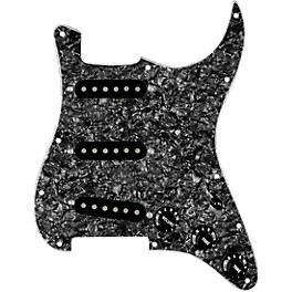 920d ... 920d Custom Texas Grit Loaded Pickguard for Strat With Black Pickups and Knobs and S7W-MT Wiring Harness Black Pearl