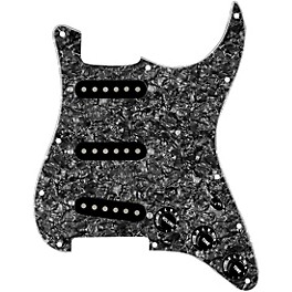 920d ... 920d Custom Generation Loaded Pickguard For Strat With Black Pickups and Knobs and S7W-MT Wiring Harness Black Pearl