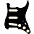 920d C... 920d Custom Generation Loaded Pickguard For Strat With Aged White Pickups and Knobs and S7W-MT Wiring Harness Black