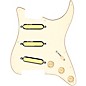 920d Custom Gold Foil Loaded Pickguard For Strat With Aged White Pickups and Knobs and S7W Wiring Harness Aged White thumbnail