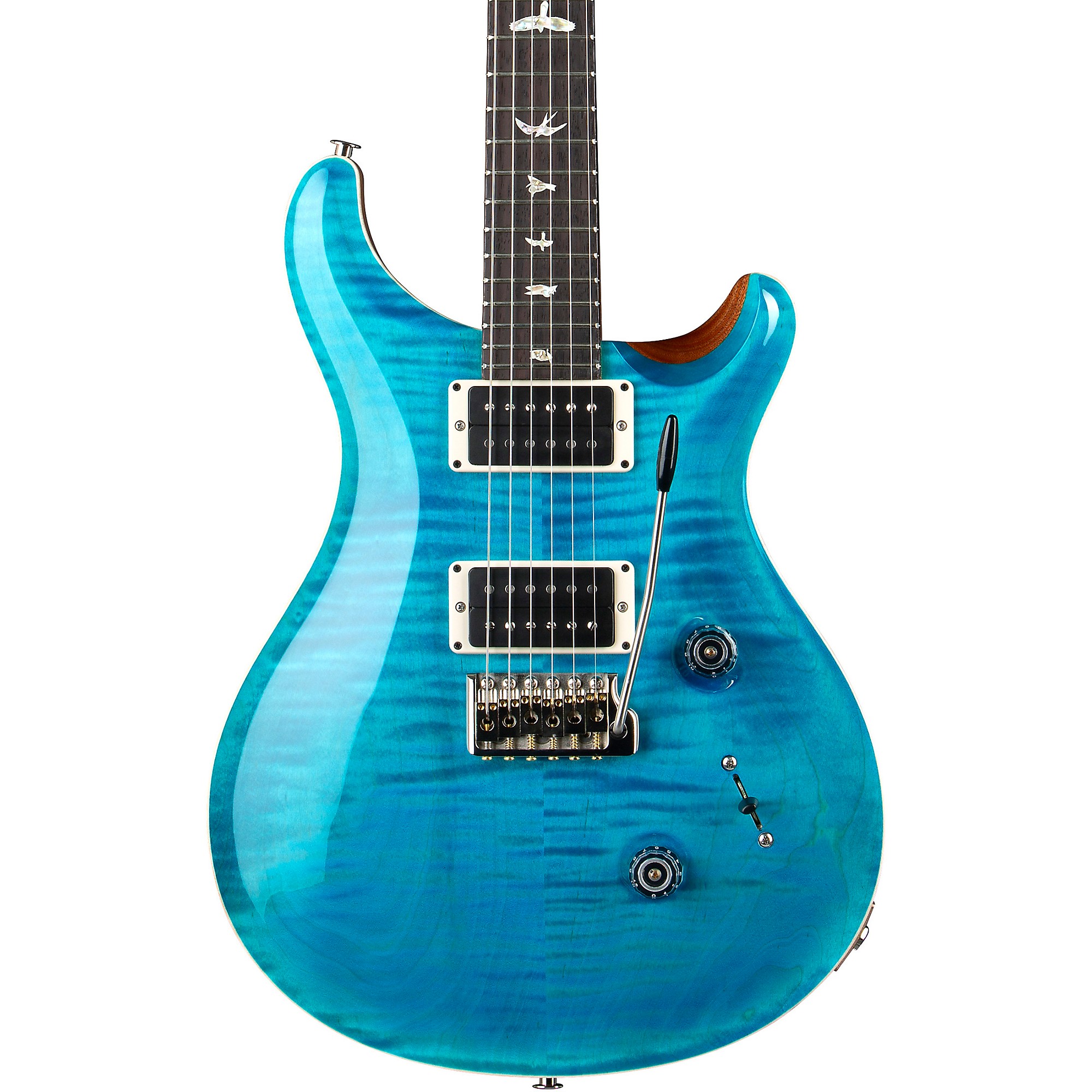 Platinum PRS Custom 24 Electric Guitar Carroll Blue | Guitar Center