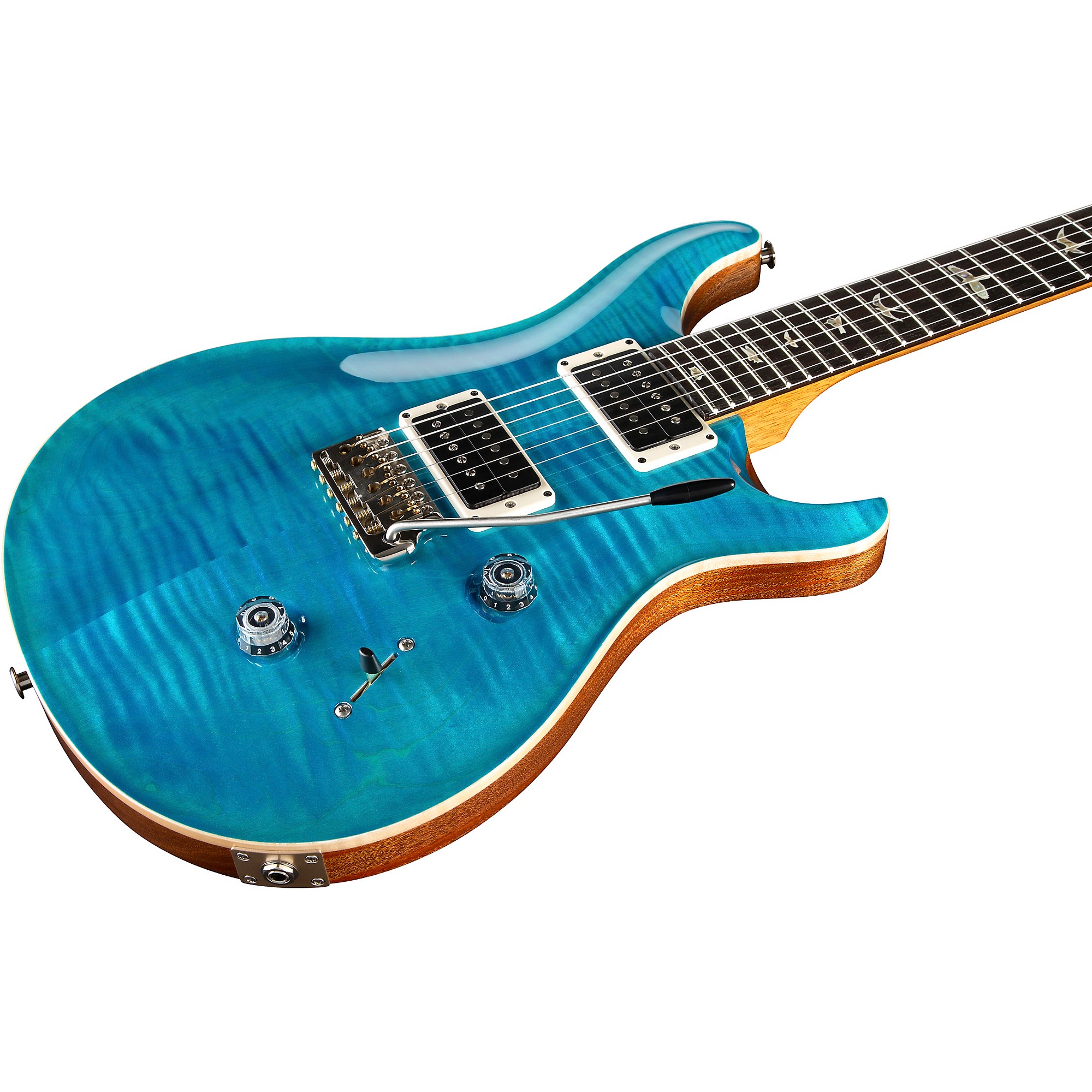 Platinum PRS Custom 24 Electric Guitar - Carroll Blue | Guitar Center