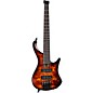 Open Box Ibanez EHB1505S 5-String Multi Scale Ergonomic Headless Bass Guitar Level 1 Dragon Eye Burst Low Gloss