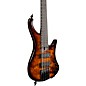Open Box Ibanez EHB1505S 5-String Multi Scale Ergonomic Headless Bass Guitar Level 1 Dragon Eye Burst Low Gloss