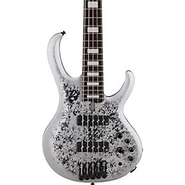 Ibanez BTB25TH5 5-String Electric Bass Guitar Silver Blizzard Matte