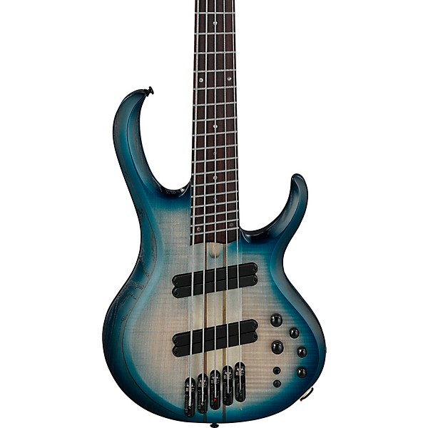 Ibanez BTB705LM 5-String Multi-Scale Electric Bass Guitar Cosmic Blue Starburst Low Gloss