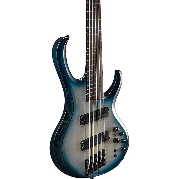 Ibanez BTB705LM 5-String Multi-Scale Electric Bass Guitar Cosmic Blue Starburst Low Gloss