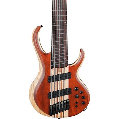 Ibanez Btb7ms 7-String Multi-Scale Electric Bass Guitar Natural Mocha Low Gloss for sale