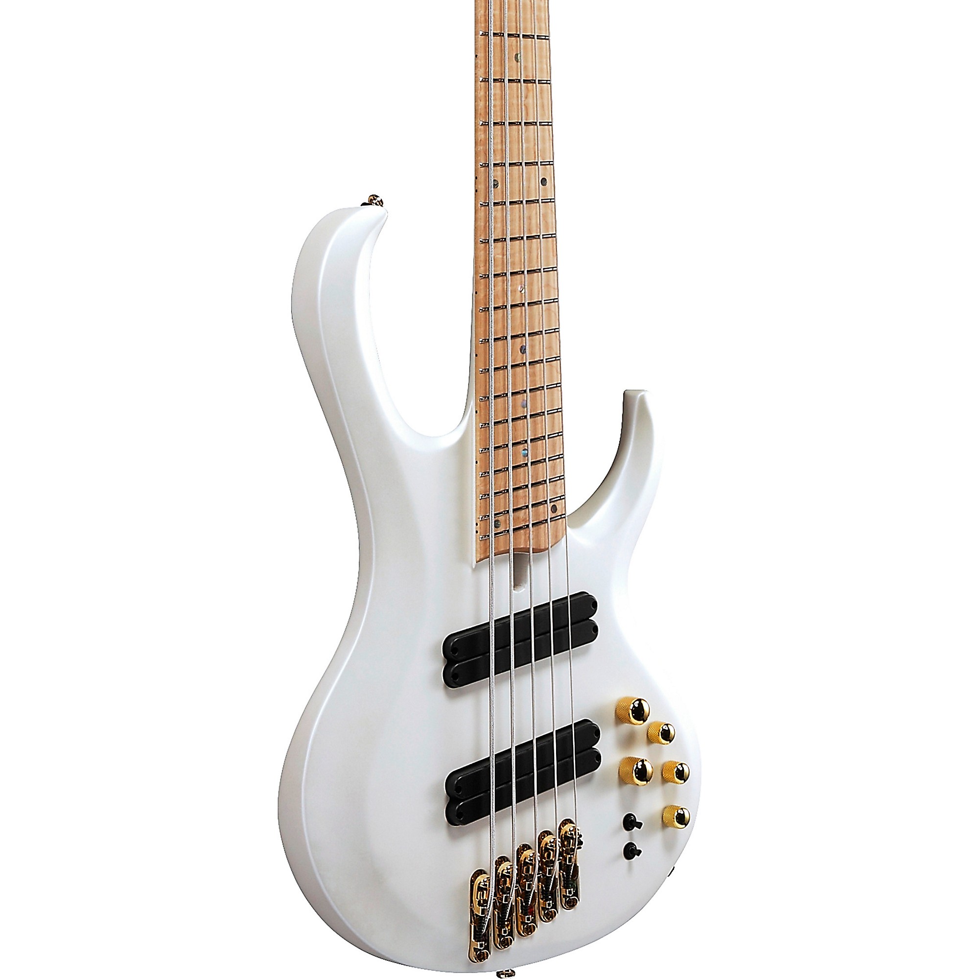 Ibanez BTB605MLM 5-String Multi-Scale Electric Bass Guitar Pearl 