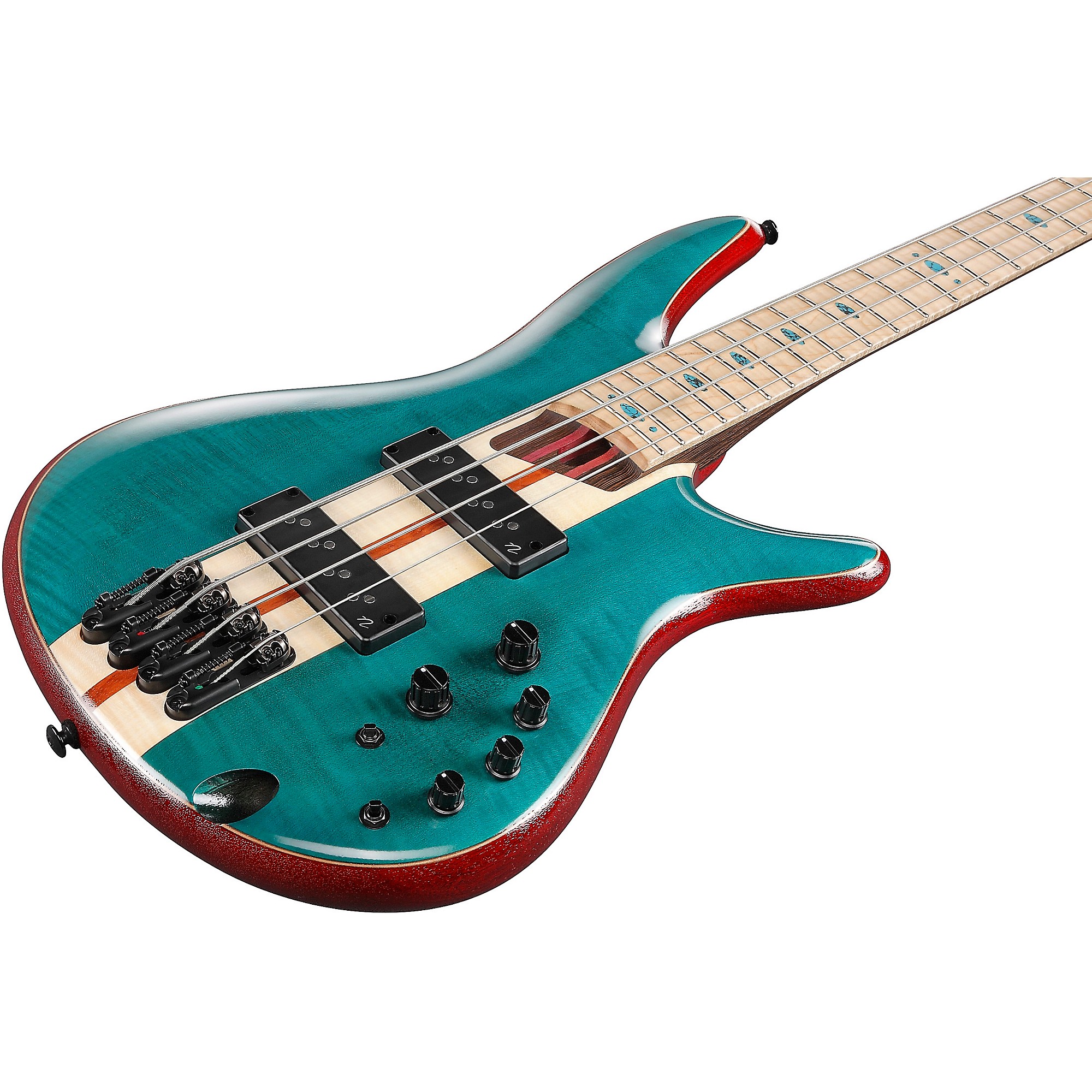 Ibanez Premium SR1420B 4-String Electric Bass Guitar Caribbean