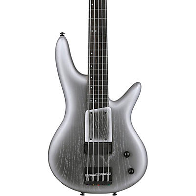 Ibanez Gwb25th Gary Willis Signature 5-String Electric Bass Silver Wave Burst Flat for sale