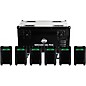 American DJ Mirage Q6 Pak Black Uplight System - Black