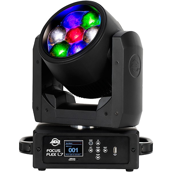 American DJ Focus Flex L7 280 W 4-in-1 RGBL LED Light Black