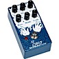 EarthQuaker Devices Zoar Dynamic Audio Grinder Distortion Effects Pedal Blue and White thumbnail