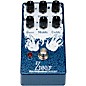 EarthQuaker Devices Zoar Dynamic Audio Grinder Distortion Effects Pedal Blue and White