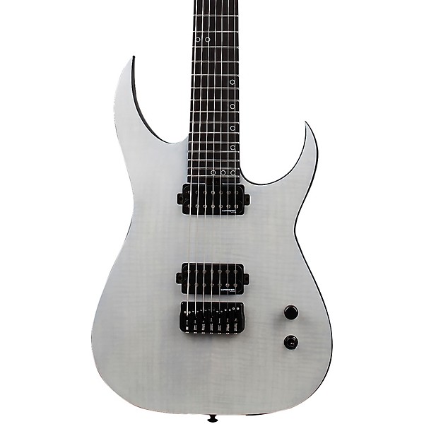 Schecter Guitar Research KM-7 MK-III Legacy 7-String Electric Guitar Transparent White Satin