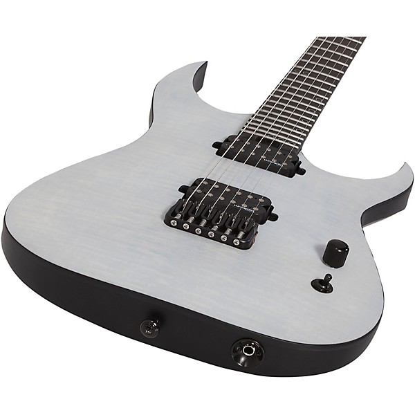 Schecter Guitar Research KM-6 MK-III Legacy Electric Guitar Transparent White Satin