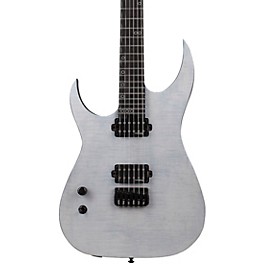 Schecter Guitar Research KM-6 MK-III Legacy Left-Handed Electric Guitar Transparent White Satin