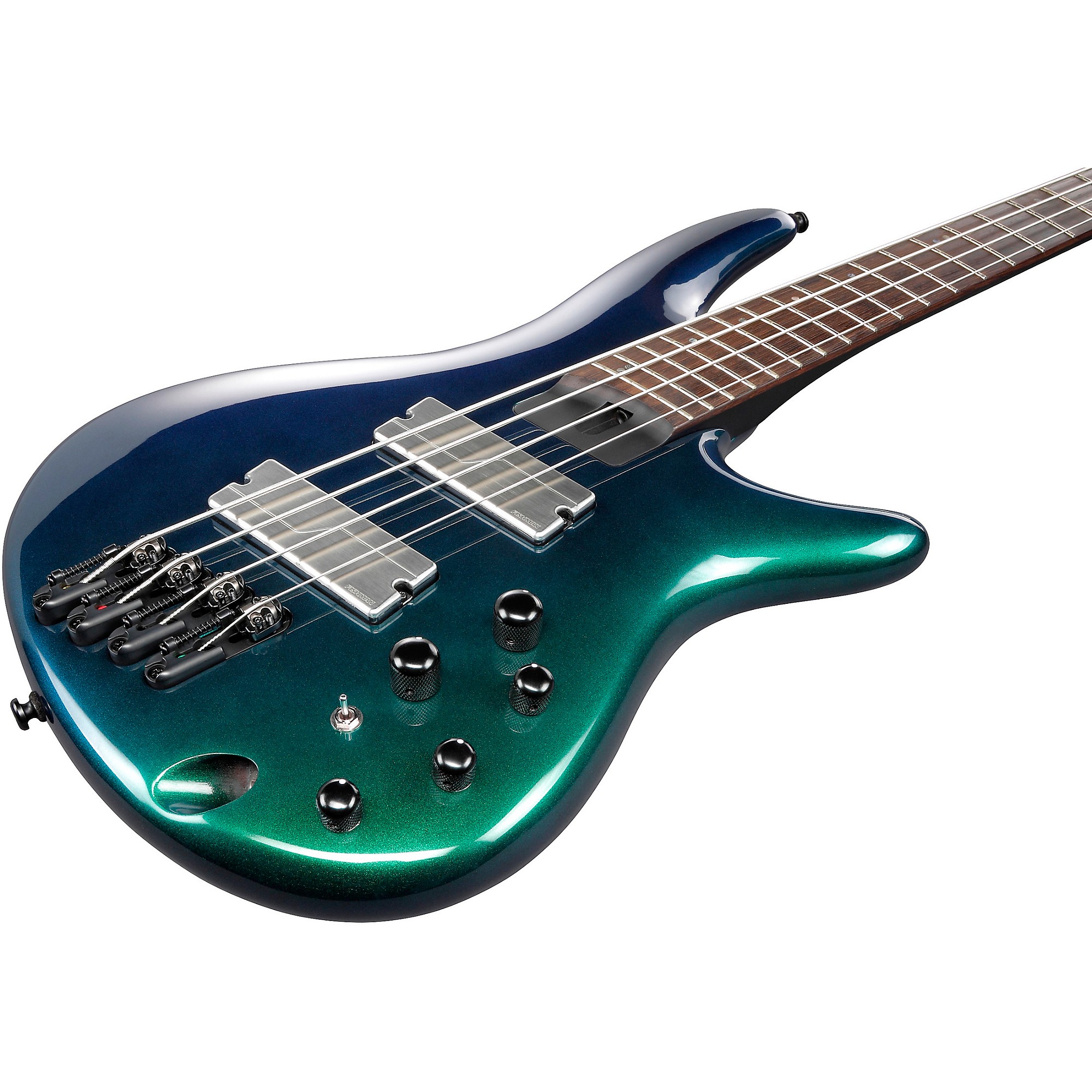 Ibanez SRMS720 4-String Multi-Scale Electric Bass Guitar Blue