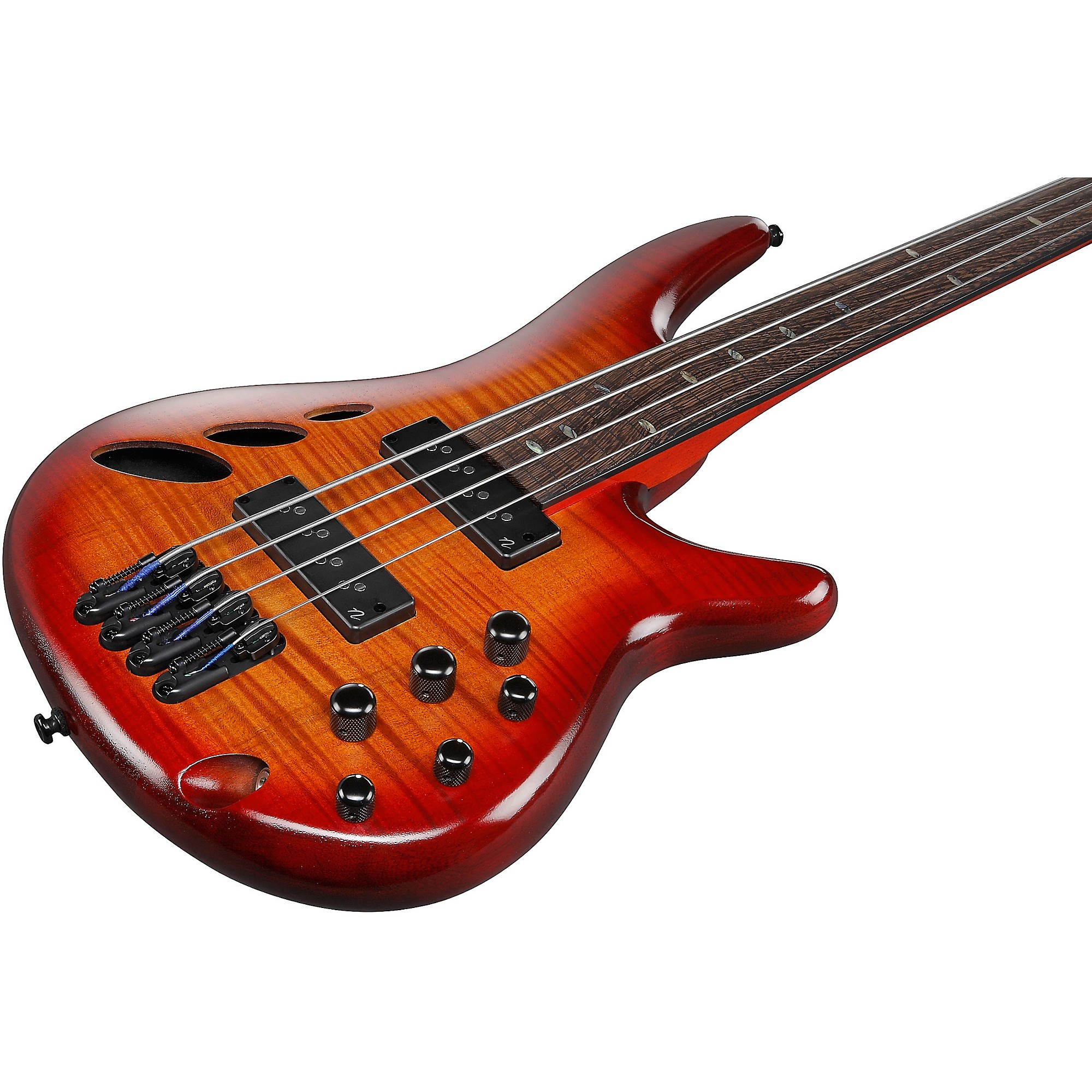 Ibanez SRD900F 4-String Fretless Electric Bass Guitar Brown Topaz