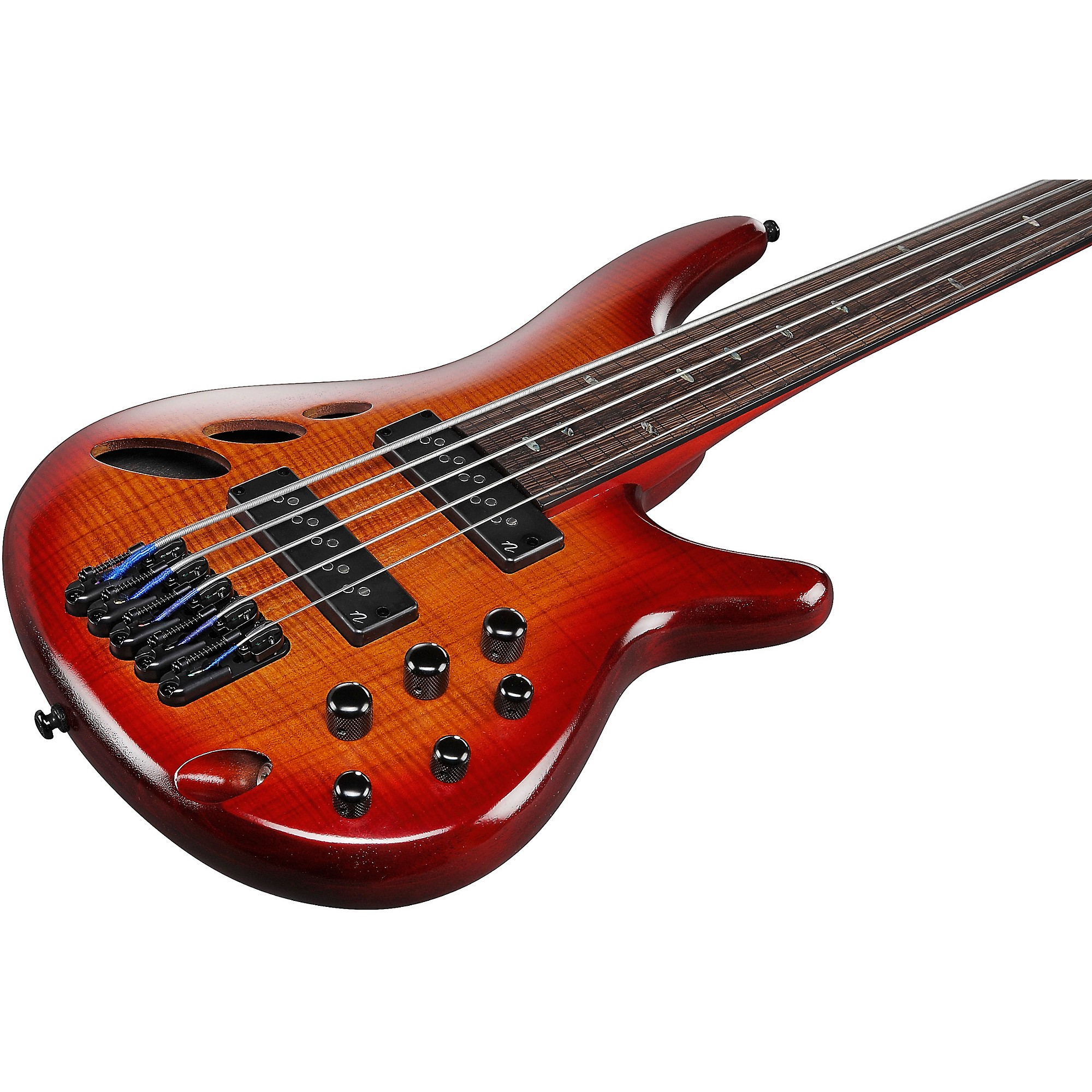 Ibanez SRD905F 5-String Fretless Electric Bass Guitar Brown Topaz