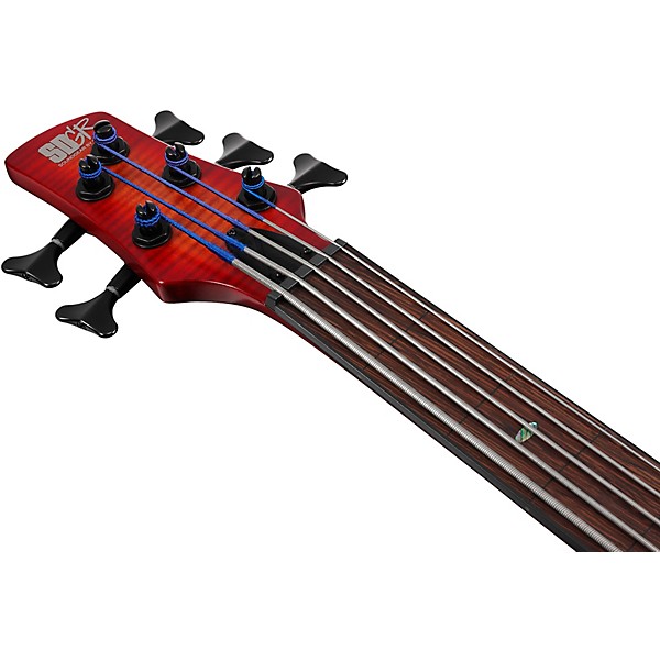 Ibanez SRD905F 5-String Fretless Electric Bass Guitar Brown Topaz Burst Low Gloss