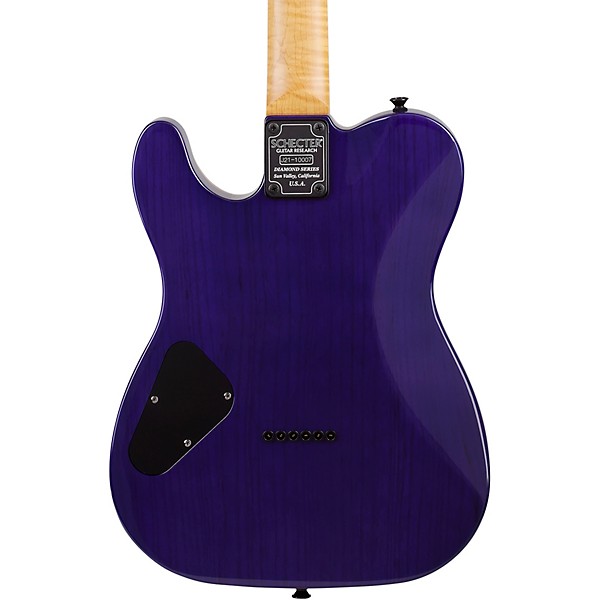 Schecter Guitar Research PT Classic Electric Guitar Purple Burst