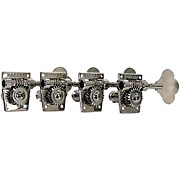 Leo Quan Ogt Open Gear Large Post 4-In-Line Bass Tuning Machines Nickel for sale