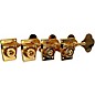 Leo Quan Badass OGT Open Gear Small Post 4-In-Line Bass Tuning Machines Gold thumbnail