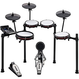 Alesis Nitro Max 8-Piece Electronic Drum ... Alesis Nitro Max 8-Piece Electronic Drum Set With Bluetooth and BFD Sounds Black