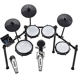 Alesis Nitro Max 8-Piece Electronic Drum Set With Bluetooth and BFD Sounds Black