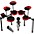 Alesis Nitro Max 8-Piece Electronic Drum Se... Alesis Nitro Max 8-Piece Electronic Drum Set With Bluetooth and BFD Sounds Red