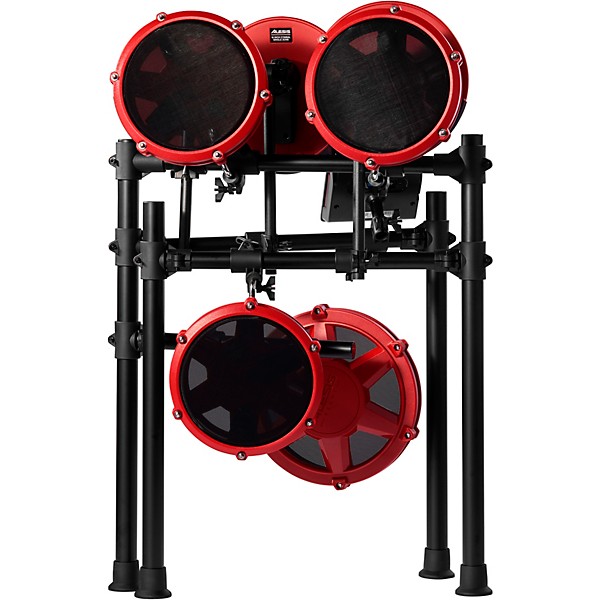 Open Box Alesis NITRO MAX 8-Piece Electronic Drum Set with Bluetooth and BFD Sounds Level 1 Red