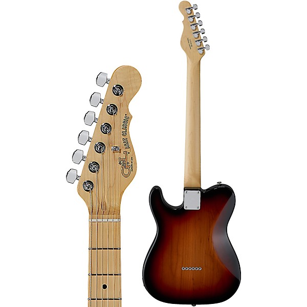 G&L Fullerton Deluxe ASAT Classic Bluesboy With Maple Fretboard Electric Guitar 3-Tone Sunburst