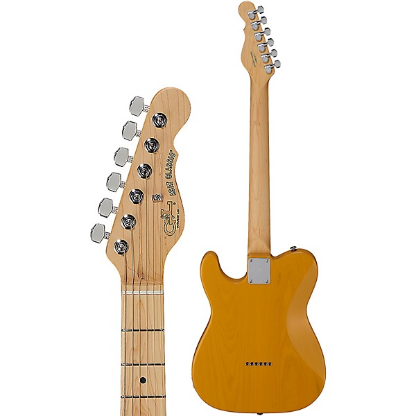 G&L Fullerton Deluxe ASAT Classic Bluesboy With Maple Fretboard Electric Guitar Butterscotch