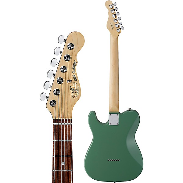 G&L Fullerton Deluxe ASAT Classic Electric Guitar Macha Green