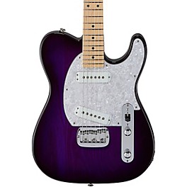 G&L Fullerton Deluxe ASAT Special With Maple Fretboard Electric Guitar Purple Burst