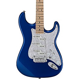 G&L Fullerton Deluxe Comanche With Maple Fretboard Electric Guitar Midnight Blue Metallic