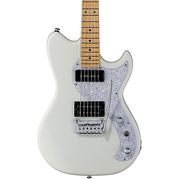 G&L Fullerton Deluxe Fallout With Maple Fretboard Electric Guitar Alpine White