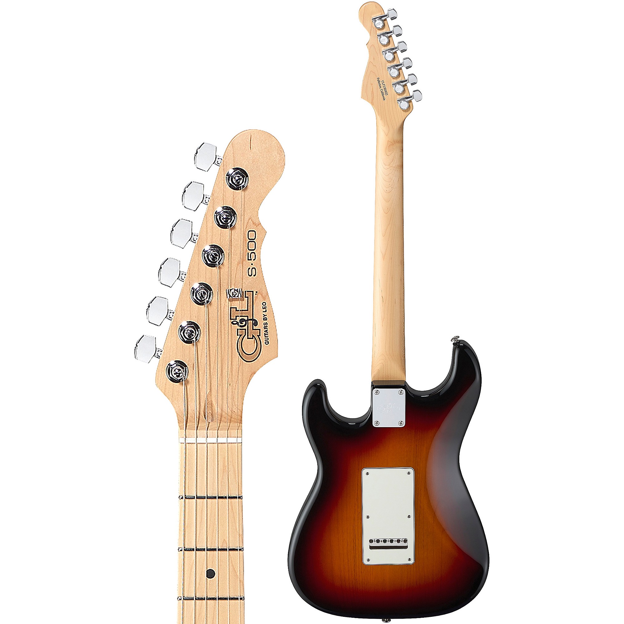 G&L Fullerton Deluxe S-500 With Maple Fretboard Electric Guitar 3