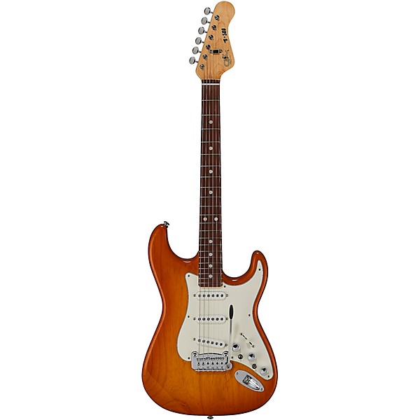 G&L CLF Research S-500 Electric Guitar Honey Burst