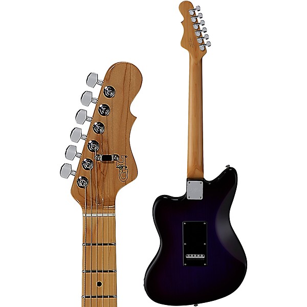 G&L CLF Research Doheny V12 With Maple Fretboard Electric Guitar Purple Burst