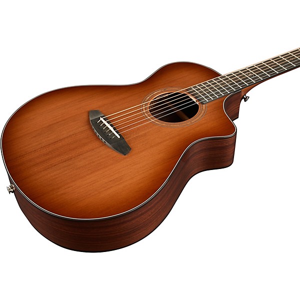 Breedlove Premier Concert Thinline Cutaway Acoustic-Electric Guitar Edge Burst