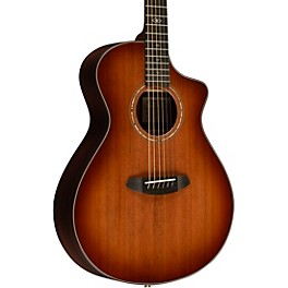 Breedlove Premier Concert Thinline Cutaway Acoustic-Electric Guitar Edge Burst