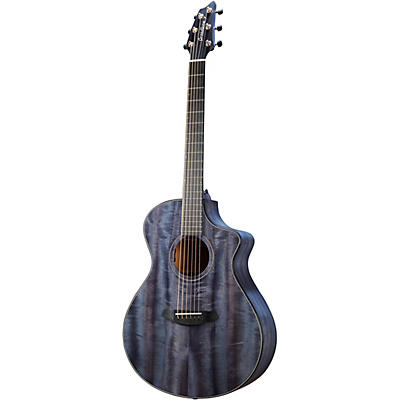 Breedlove Oregon Concert Myrtlewood Cutaway Acoustic-Electric Guitar Stormy Night for sale