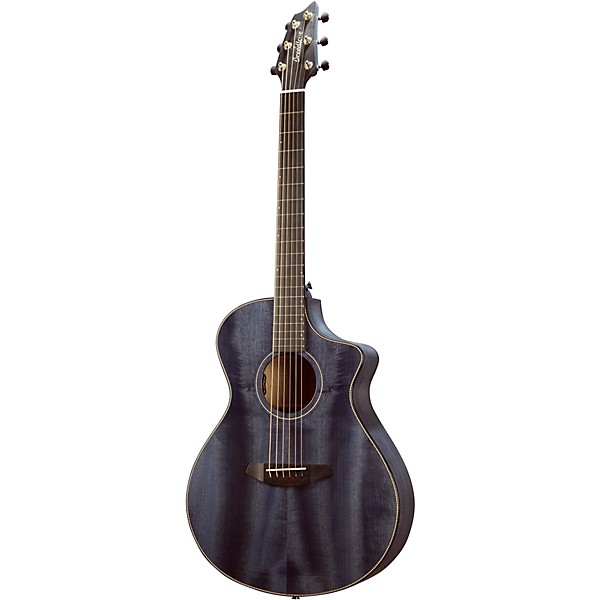 Breedlove Oregon Concert Thinline Myrtlewood Cutaway Acoustic-Electric Guitar Stormy Night