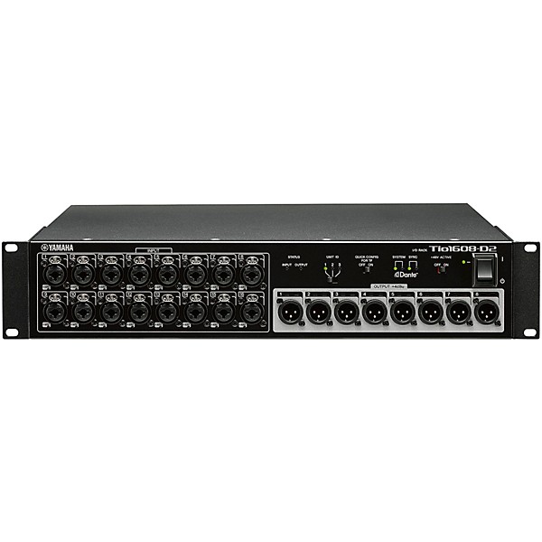 Yamaha TF5 32-Channel Digital Mixer With Tio1608-D2 Dante Stagebox and Cable