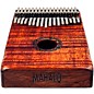 Mahalo Flame Koa Kalimba with Bag Walnut